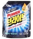 Жидкое средство для стирки "One shot! Power Bright Liquid Detergent" с ферментами М/У с крышкой купить в Москве