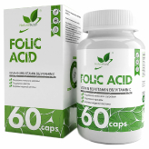 Folic Acid, B6, C 60 капсул купить в Москве