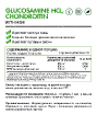 Glucosamine HCL, Chondroitine, MSM 60 капсул купить в Москве
