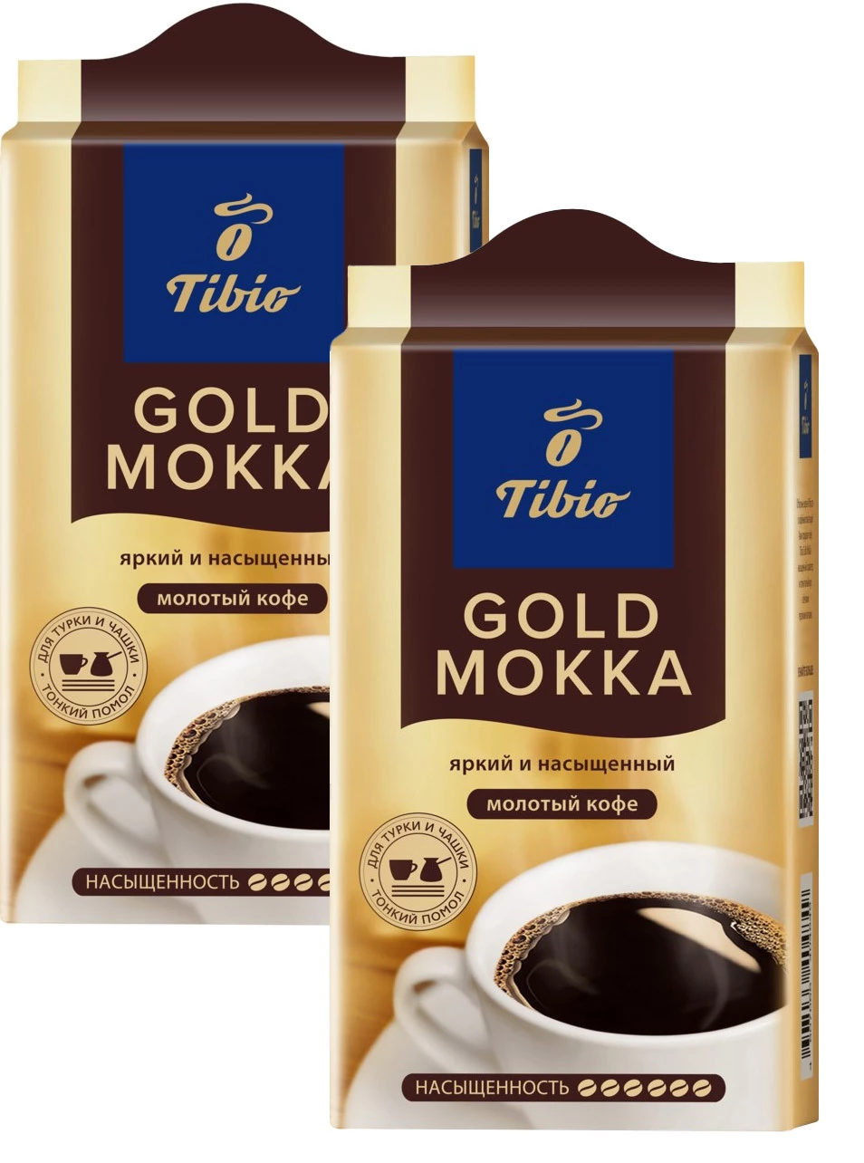 НАБОР Tibio Gold Mokka 250 г х 2 шт МОЛОТЫЙ купить в Москве