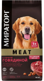 Сухой корм Winner для взрослых собак крупных пород с говядиной купить в Москве