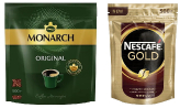 НАБОР Monarch 500 г м/у + Nescafe Gold 500 г м/у купить в Москве