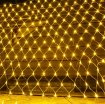 Электрогирлянда Сетка Светодиодная LED, 3х2 метра, цвет: теплый желтый, питание 220В купить в Москве