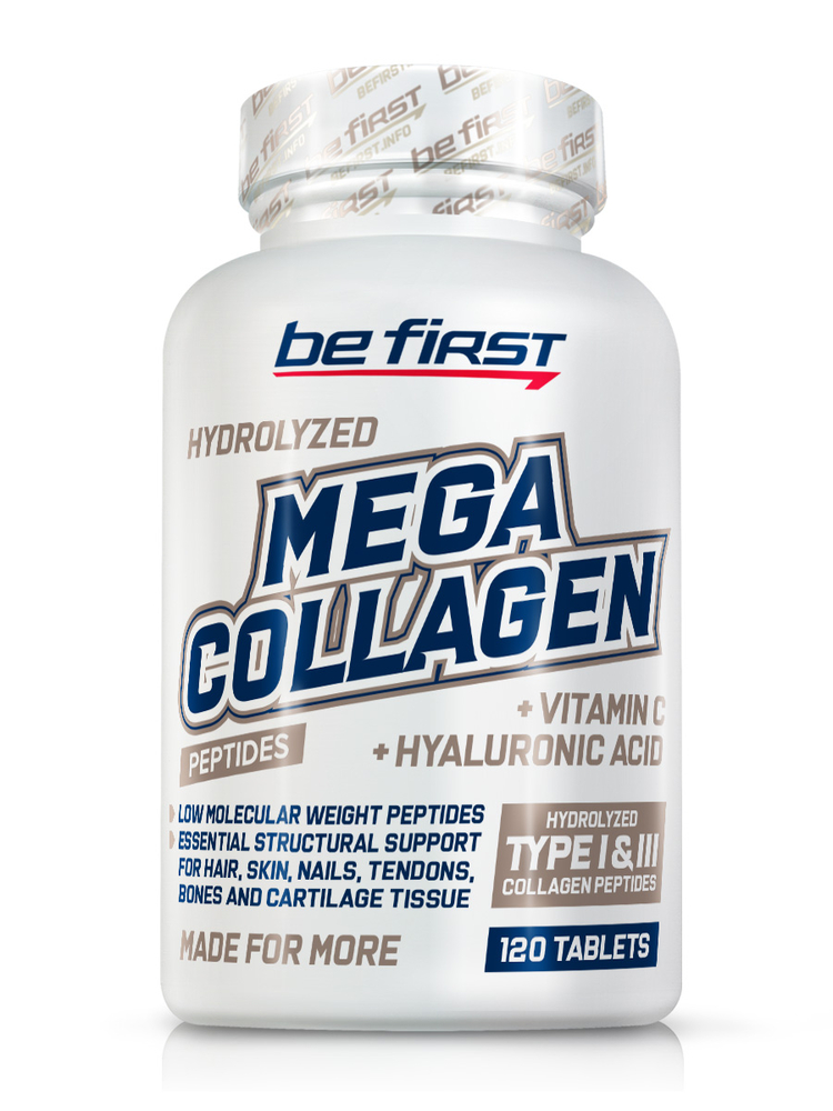 Mega Collagen Peptides + Hyaluronic Acid + Vitamin C, 120 таблеток купить в Москве Mega Collagen Peptides + Hyaluronic Acid + Vitamin C, 120 таблеток купить в Москве