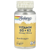 Solaray Vitamin D3 + K2 (5000 IU D3 + 50 mcg MK-7) 120 капс. купить в Москве Solaray Vitamin D3 + K2 (5000 IU D3 + 50 mcg MK-7) 120 капс. купить в Москве
