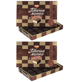 НАБОР Рот Фронт Конфеты Птичье Молоко Сливочное Ванильное 200 г х 2 шт купить в Москве